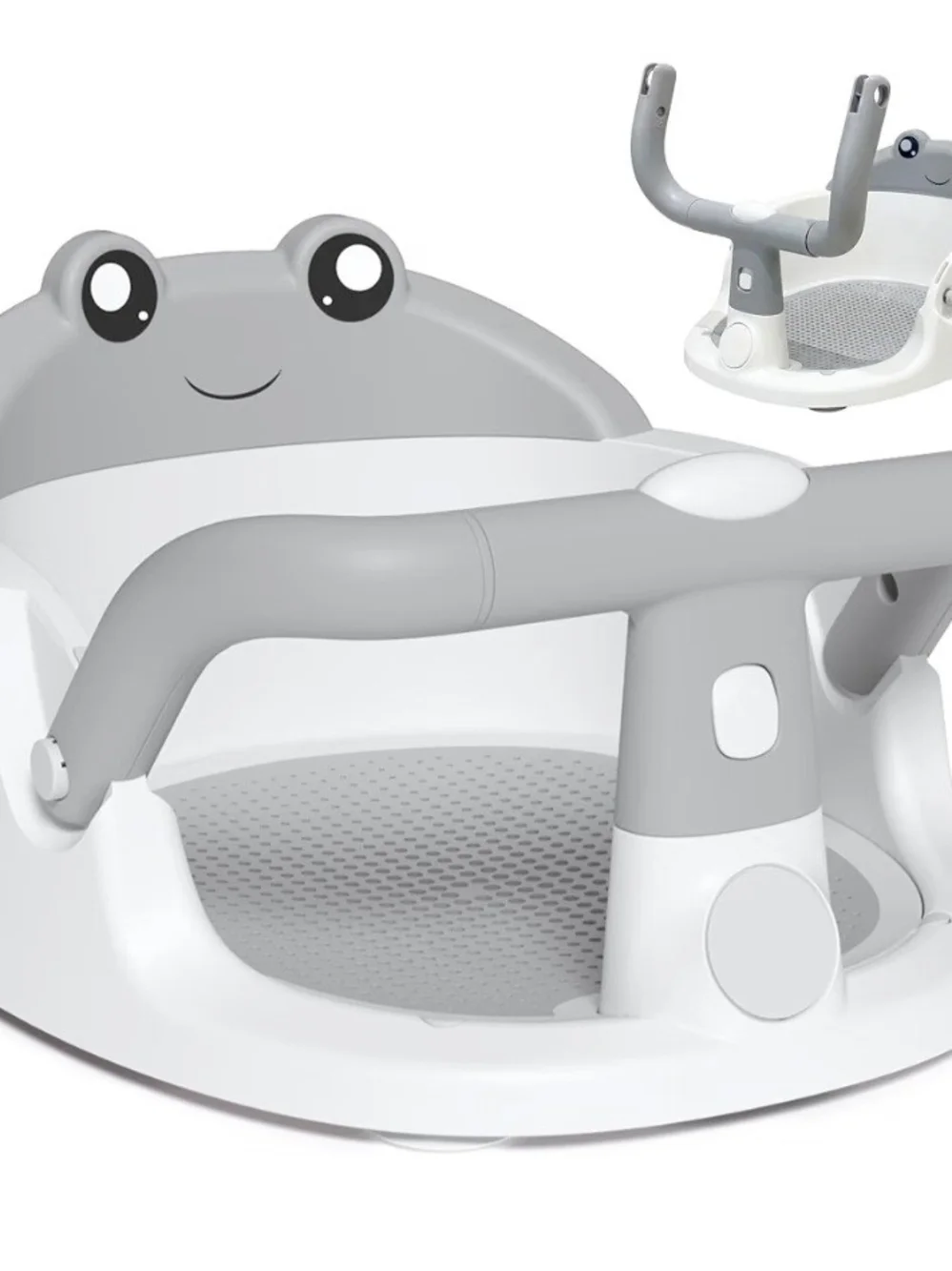 NWOT Baby Frog Suction Bath Seat with Safety Support
